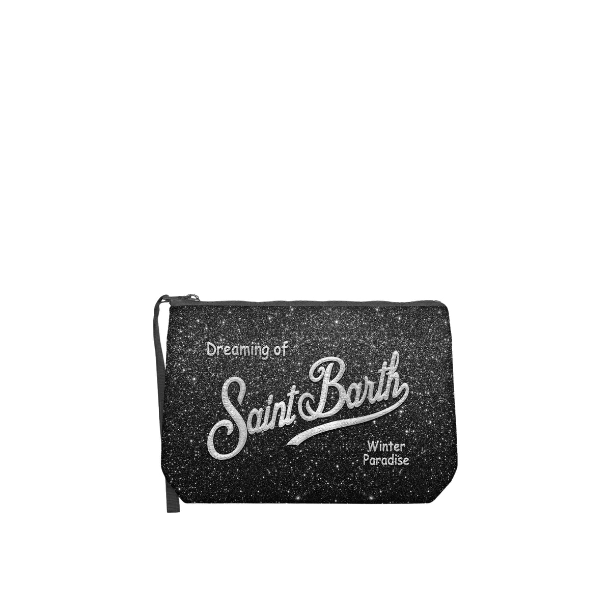Pochette Aine LUREX NERO