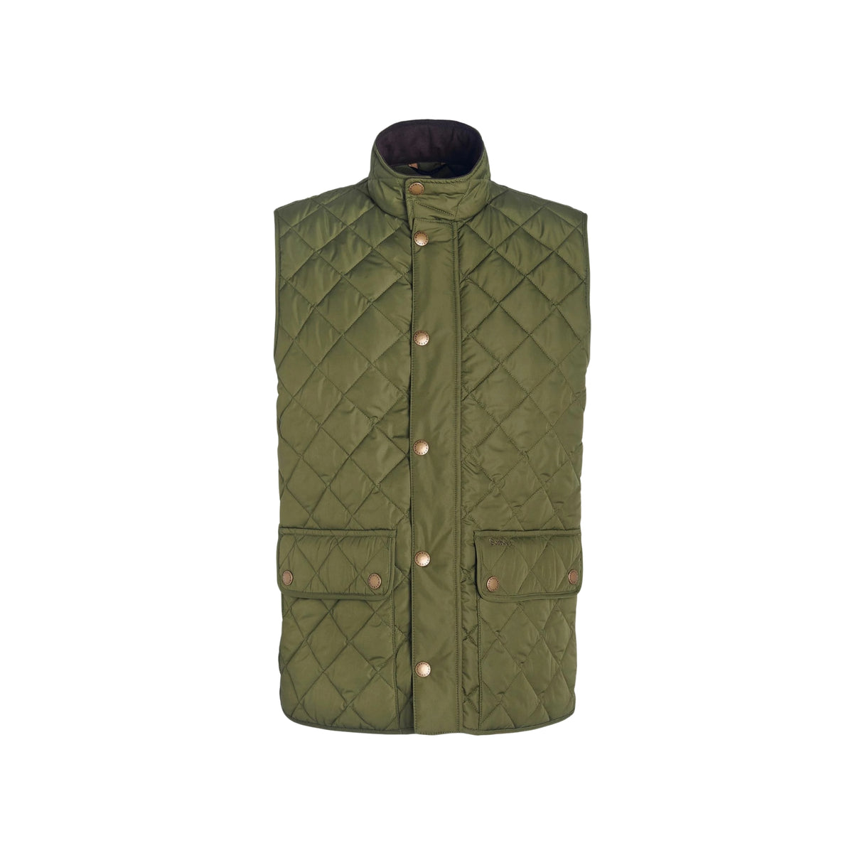Gilet Lowerdale trapuntato a rombi - Verde