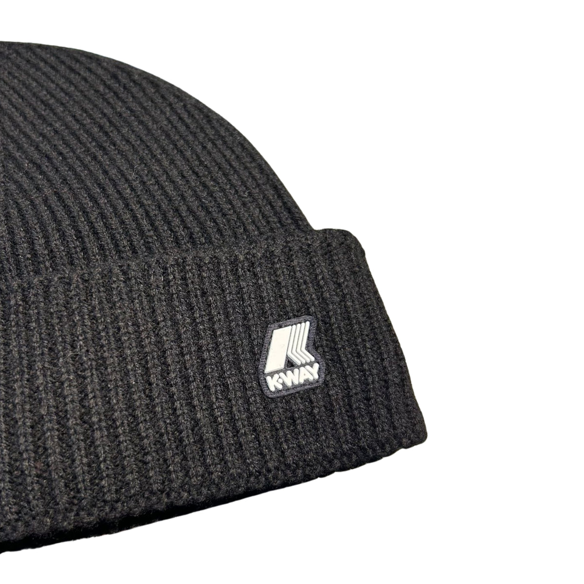 Cappello Brice unisex con risvolto - Nero