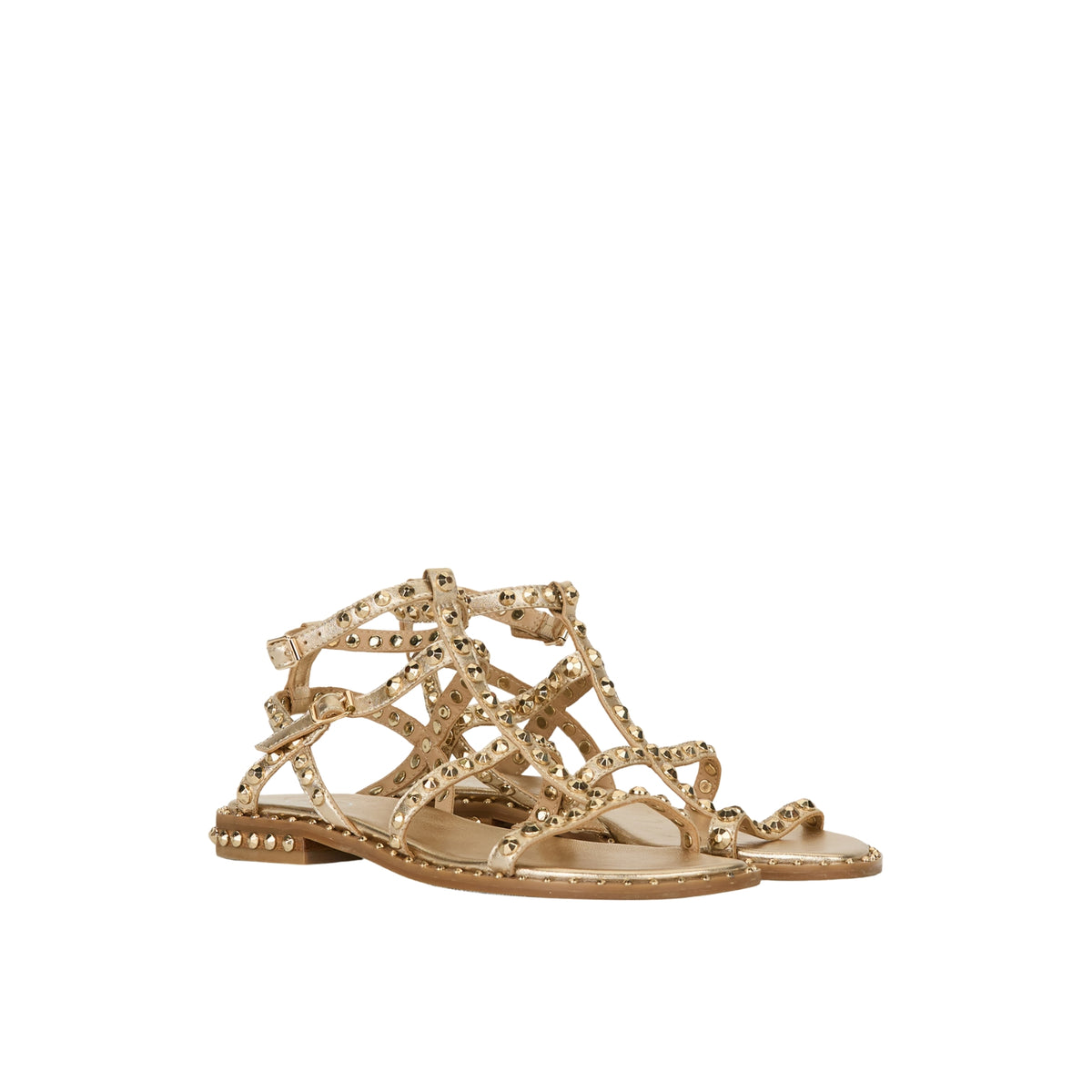 Scarpa Precious con borchie - Oro
