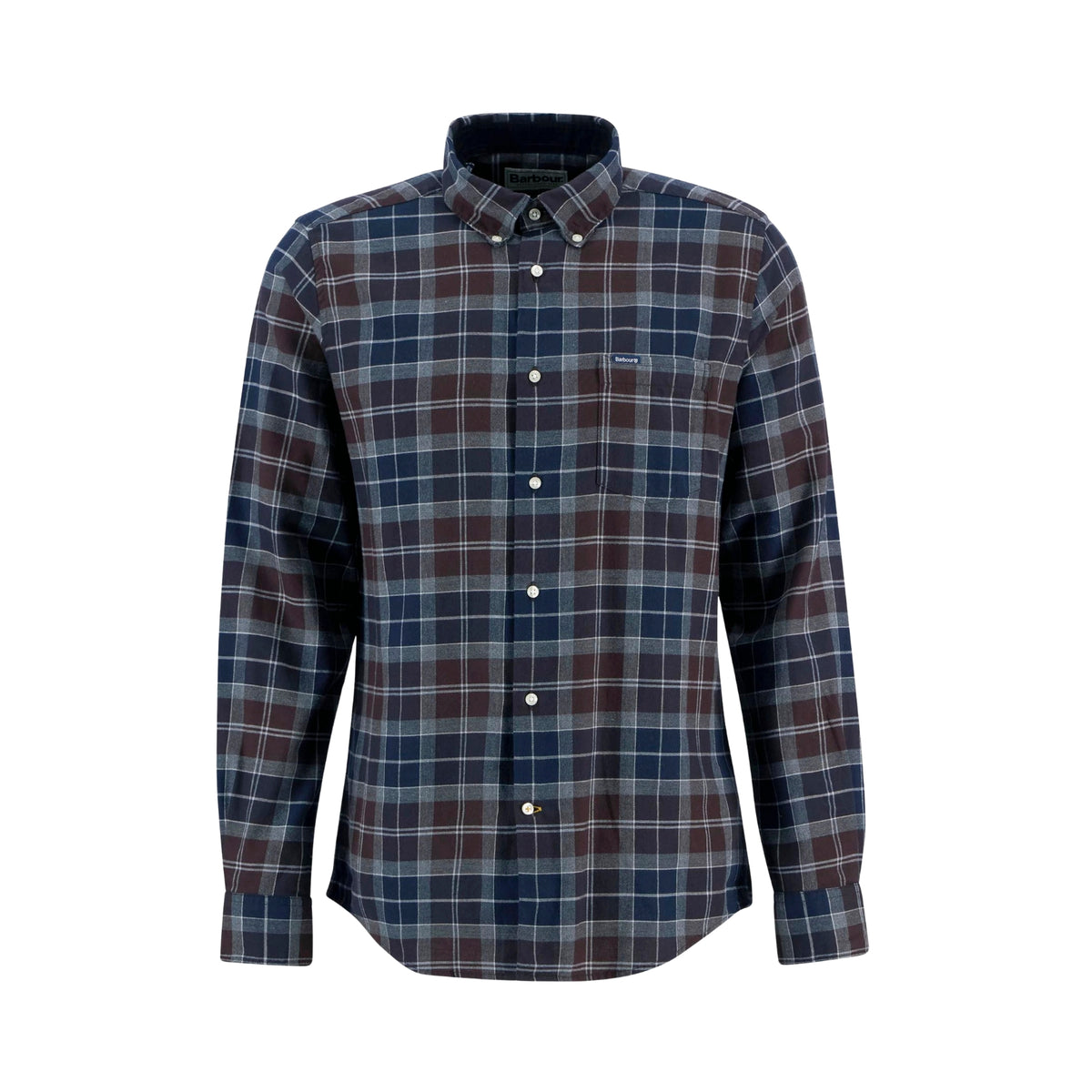 Camicia Fortrose check in cotone - Grigio