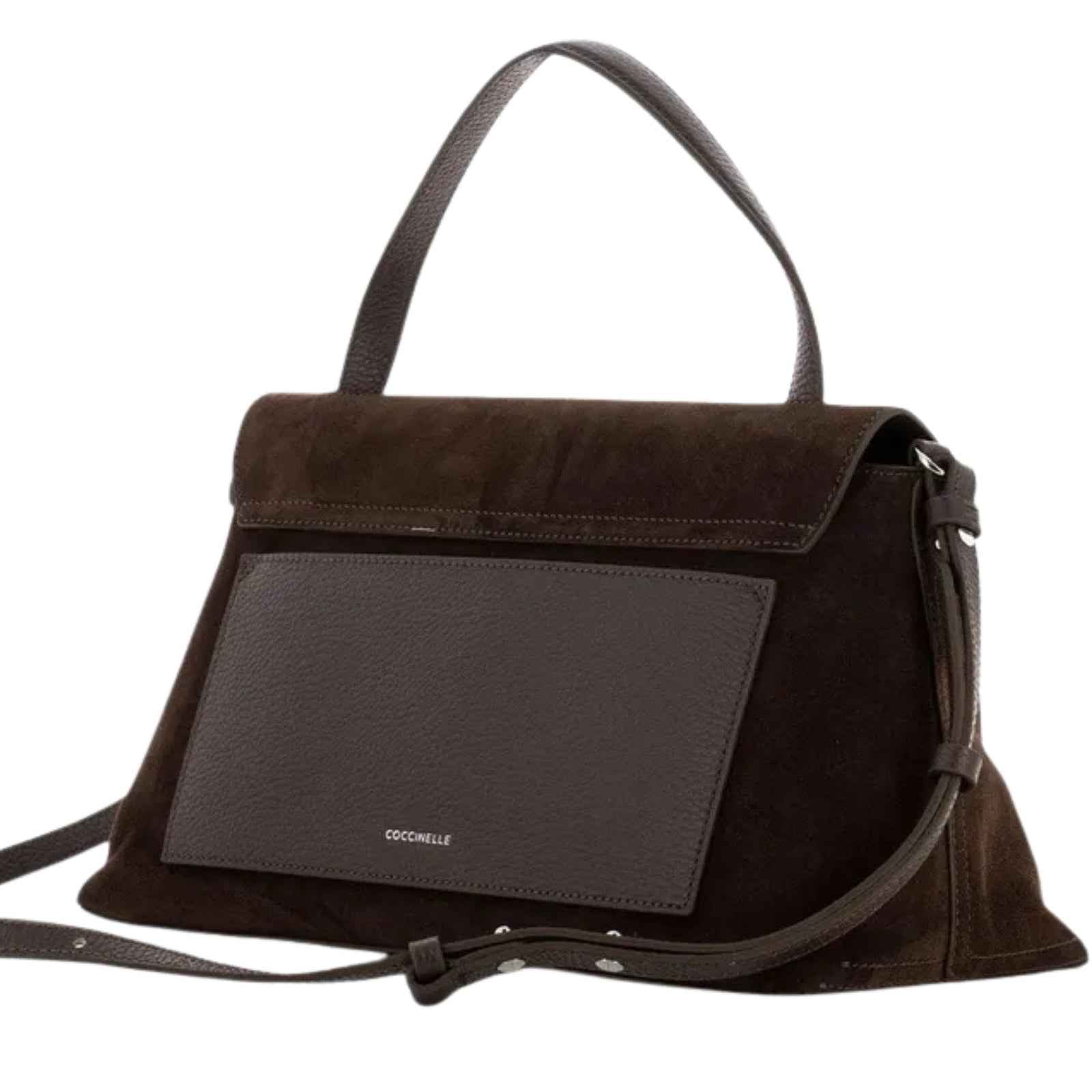 Borsa Nikla medium in camoscio