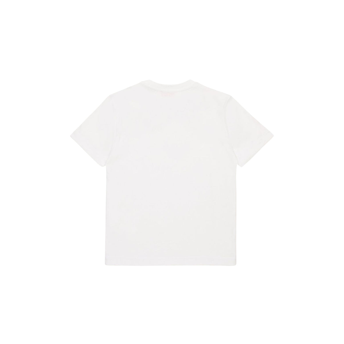 T-shirt bambino con maxi logo Denim Division - Bianco