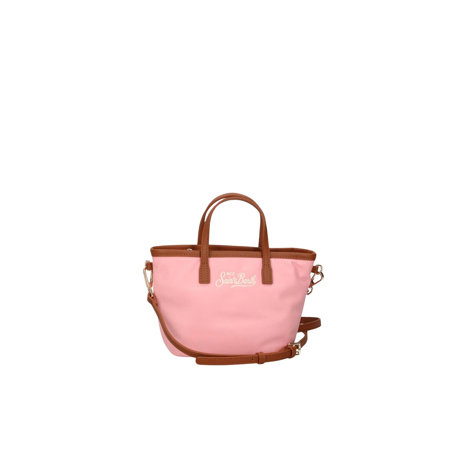 Borsa City mini in nylon - ROSA