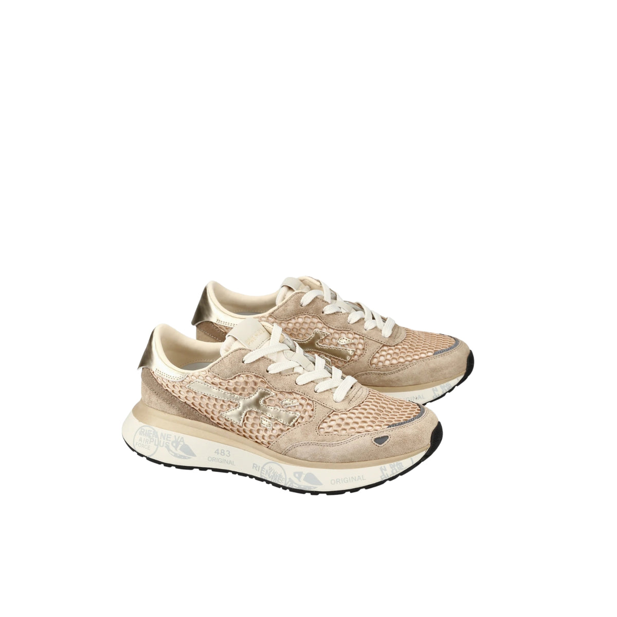 Sneaker Lauryn retro running - Oro